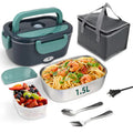 Electric Lunch Box 40W Heating Food Warmer Heater 1.5L Capacity Portable Heated Lunch Boxes for Adults